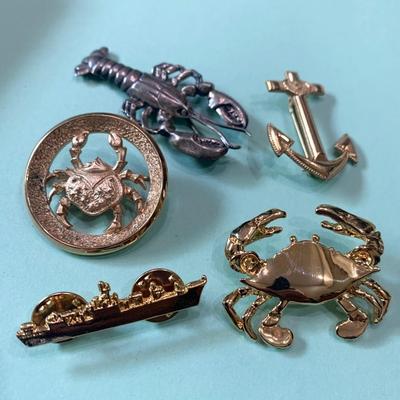 Nautical Vintage Jewlery Lot Trafari Sterling ++++