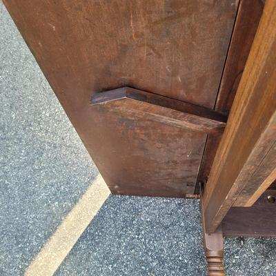 Wooden Drop Leaf Table (G-EL)