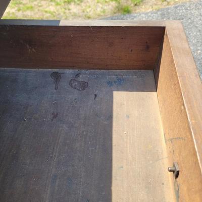 Wooden Drop Leaf Table (G-EL)