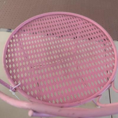 Vintage Wire Framed Vanity Chair