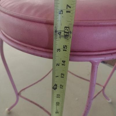 Vintage Wire Framed Vanity Chair