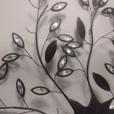 Large Tree Metal Wall Art