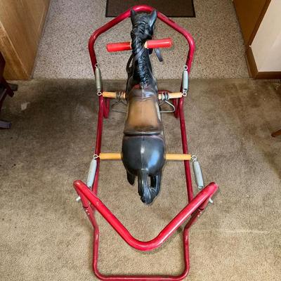 VINTAGE CHILD'S ROCKING HORSE