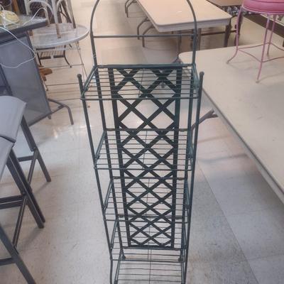 Metal Multi-Shelf Folding Plant Stand