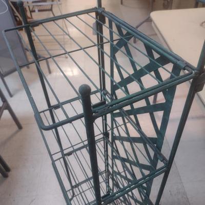 Metal Multi-Shelf Folding Plant Stand