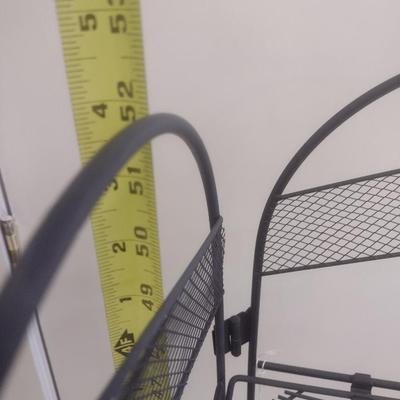 Metal Multi-Shelf Corner Folding Plant Stand