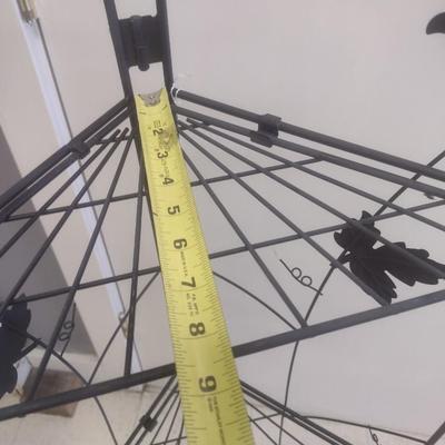 Metal Multi-Shelf Corner Folding Plant Stand