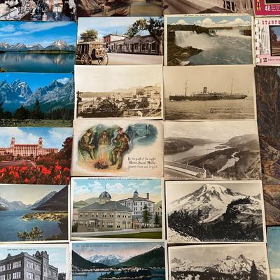 A GREAT COLLECTION OF POSTCARDS