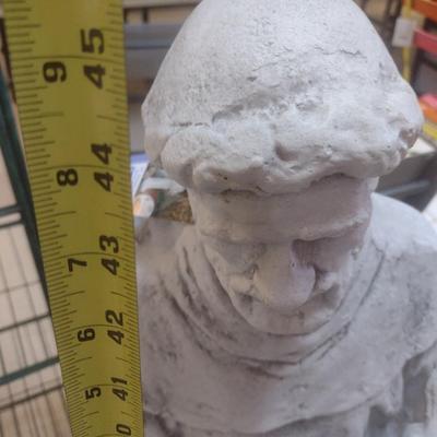 Composite Garden St. Francis of Assisi Bird Bath Statue