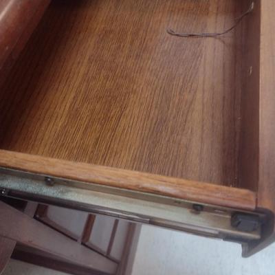 Vintage Bob Timberlake Cherry Finish Knee Hole Executive's Desk