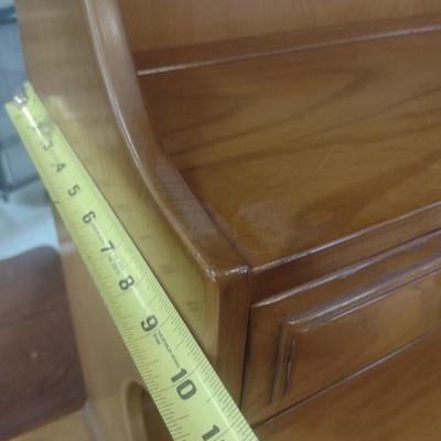 Vintage Ash Two Piece Hutch Top Sideboard