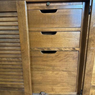 ETHAN ALLEN Mid Century Buffet Cabinet