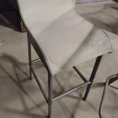 Outdoor Patio Three Piece Bar and Chair Set