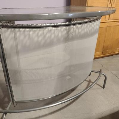 Outdoor Patio Three Piece Bar and Chair Set