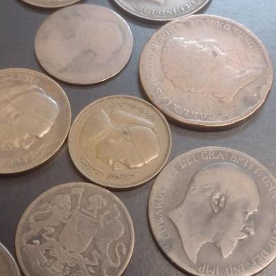 Collection of World Coins Mostly Copper or Bronze Various Dates, Denominations and Origin (#100)