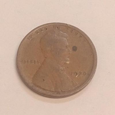 1920 No Mint Date U. S. Wheat Penny (#105)