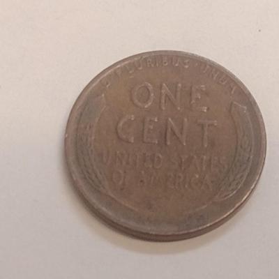 1944-S Rare Mint Mark U. S. Wheat Penny (#107)
