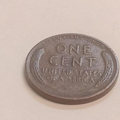 1944-S Rare Mint Mark U. S. Wheat Penny (#107)