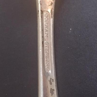 Set of Five Pieces Sterling Silver Forks 212 grams (#2)