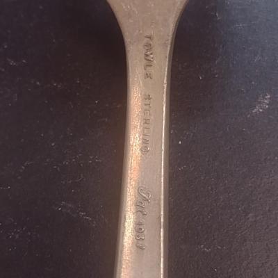 Set of Five Pieces Sterling Silver Forks 234 grams (#3)