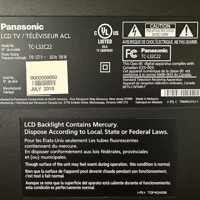 Samsung and Panasonic Televisions