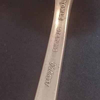 Set of Eight Pieces Sterling Silver Forks 256 grams (#4)