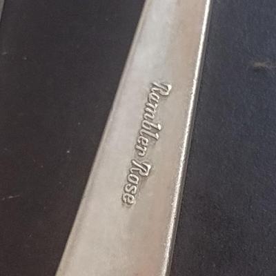 Set of Eight Pieces Sterling Silver Forks 256 grams (#4)