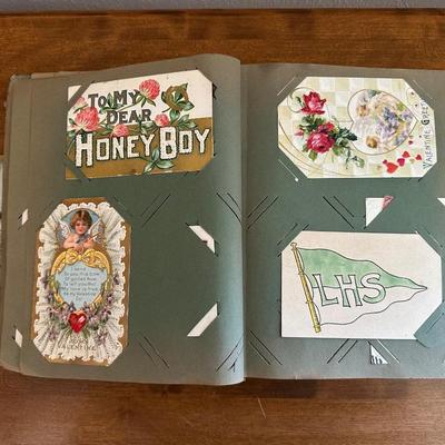 2 VINTAGE SCRAPBOOKS