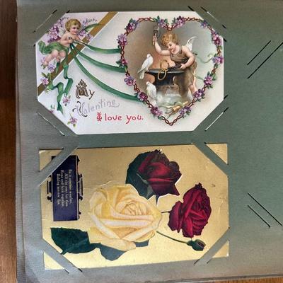 2 VINTAGE SCRAPBOOKS