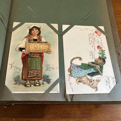 2 VINTAGE SCRAPBOOKS