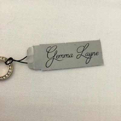 Beautiful new Gemma Layne gorgeous rhinestone, crystal toggle bracelet