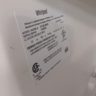 Whirlpool Stand Up Freezer