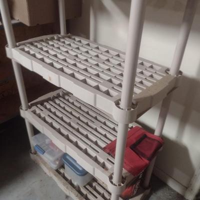 Multi-Shelf Composite Storage Rack