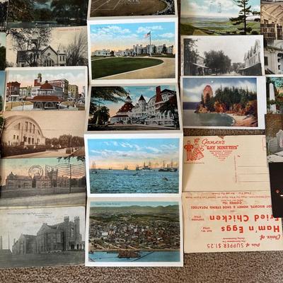 VINTAGE POSTCARDS