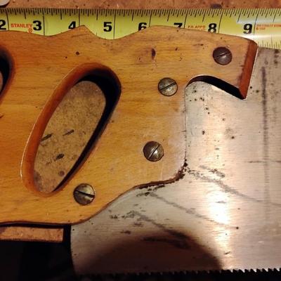 Vintage Disston & Sons Hand Saw