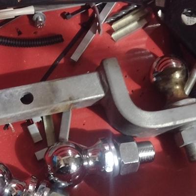Assortment of Hitches and Ball Connections