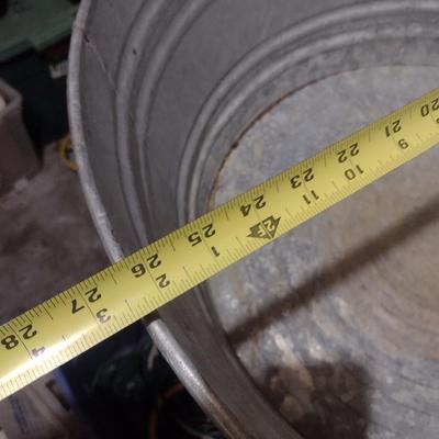 Galvanized 17 Gallon Washtub