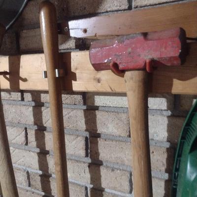 Assortment of Garden Hand Work Tools