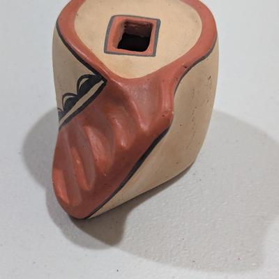 Native American Marie G. Romero Jemez Pottery Vessel 3"