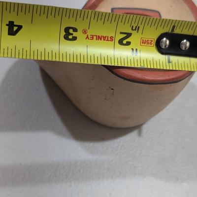 Native American Marie G. Romero Jemez Pottery Vessel 3"