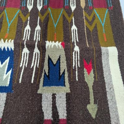 Vintage Navajo Blanket 52" x 30" (SR)