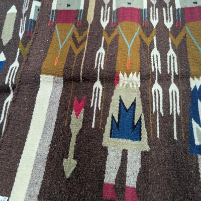 Vintage Navajo Blanket 52" x 30" (SR)