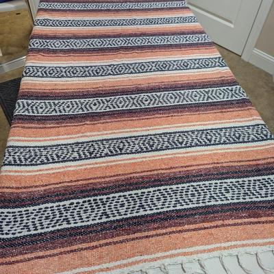 Native American Blanket Approx 69" x 45" (SR) #6