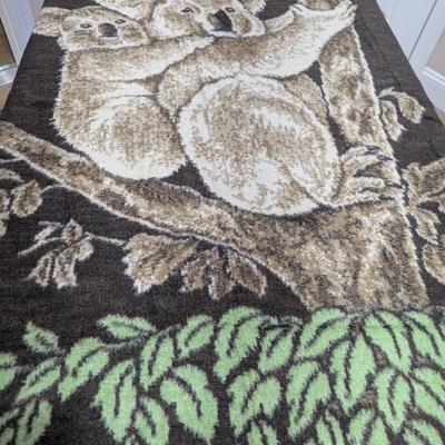 Vintage Koala Bear & Cub Blanket Approx 79" x 53" (SR)