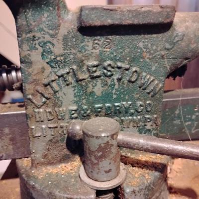 Vintage Littlestown Bench Vice