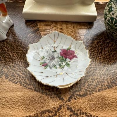 CORNUCOPIA PLANTER, BIRD VASE, VOTIVE CANDLE HOLDERS AND MORE