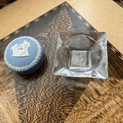WEDGWOOD TRINKET BOX AND MORE