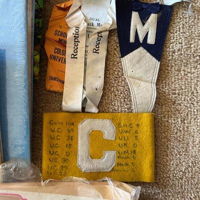 VINTAGE SCRAPBOOKS, PHOTO ALBUMS, STAMPED ENVELOPES, RIBBONS AND MORE