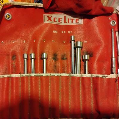 Socket set, xcelite tool set, bag of wrenches