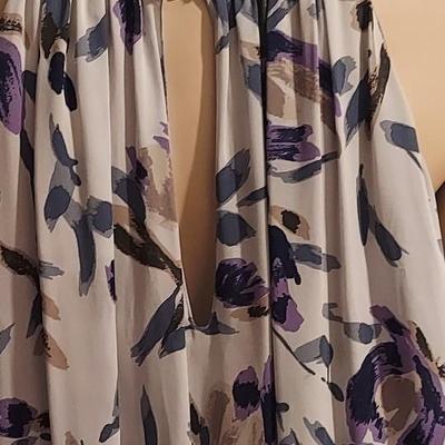 Vtg Missoni Orange Label Demi Couture silver Beaded Balayeuse Silk dress